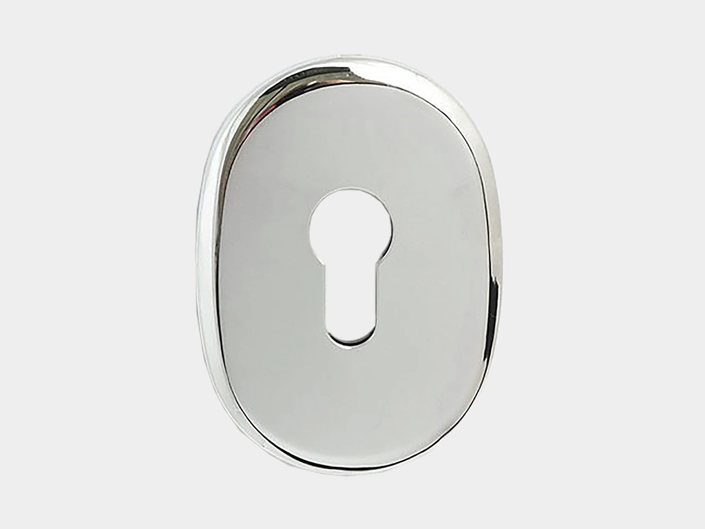 Декоративная накладка цилиндрового замка со скрытым креплением.