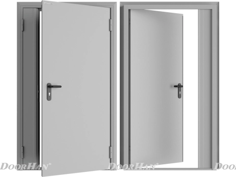 Технические двухстворчатые двери, miass.doorhan.ru