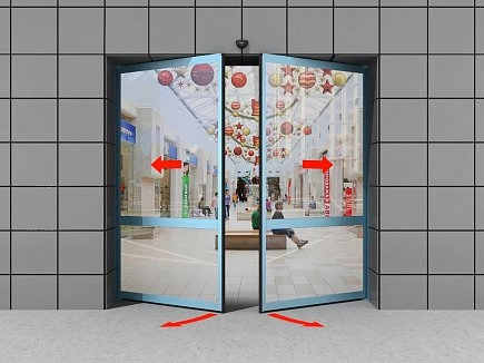 Раздвижные двери антипаника