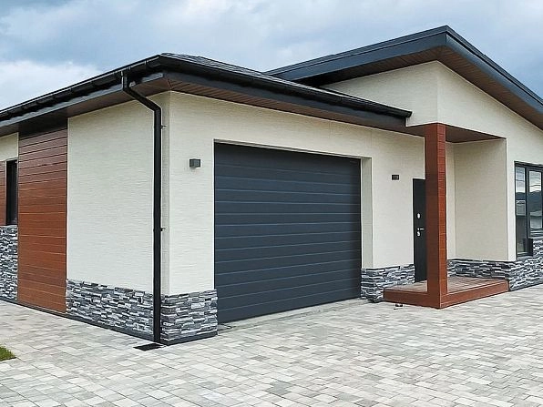 Секционные ворота 2500х2050 мм антрацитовые DoorHan rsd02, miass.doorhan.ru